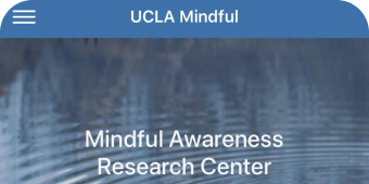 UCLA Mindful Awareness Research Center logo.